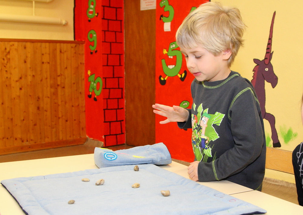 Experiment zum Zahlensinn des Auges: Sieh die Zahlen!