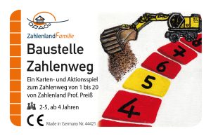 Kartenspiel Baustelle Zahlenweg