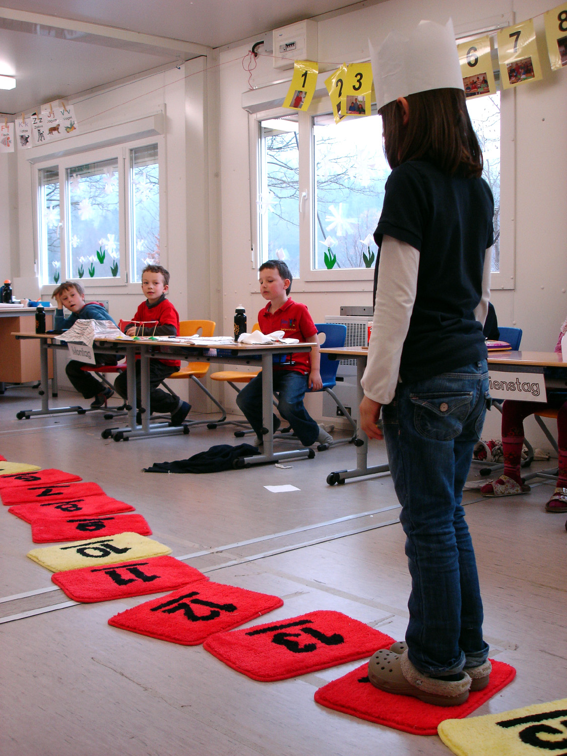 Stundenbilder zu den Zahlenländern