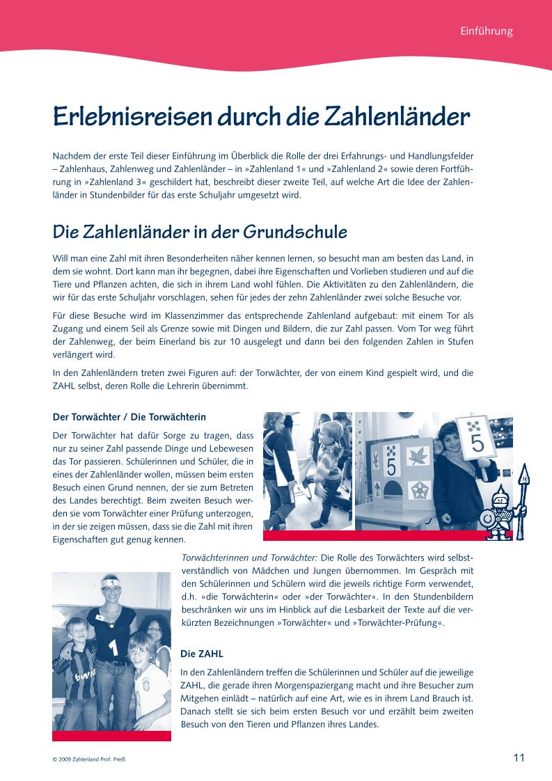 Stundenbilder zu den Zahlenländern 1 bis 5 mit Schülerblättern – Bild 6