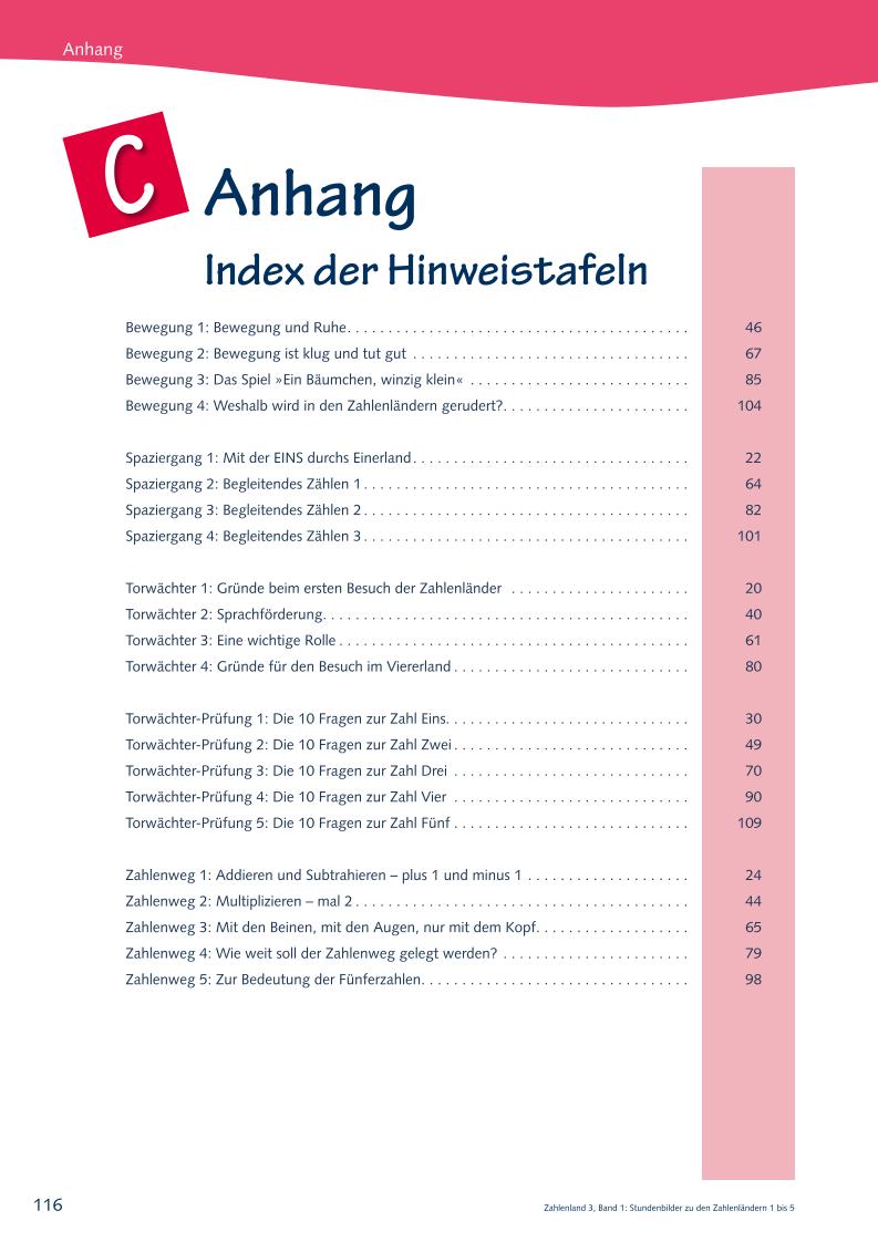 Stundenbilder zu den Zahlenländern 1 bis 5 mit Schülerblättern – Bild 15