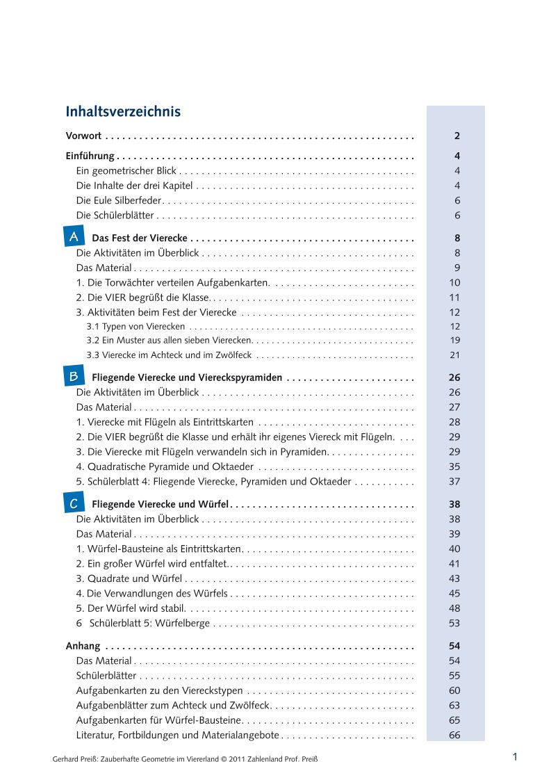 Zauberhafte Geometrie im Viererland – Bild 2