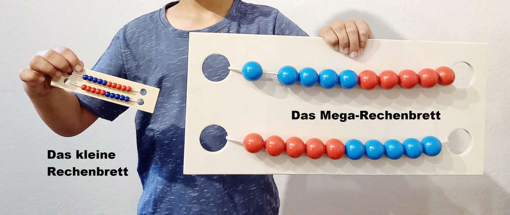 Das Mega-Rechenbrett der Zahlenhexe mit Spieleheft – Bild 3