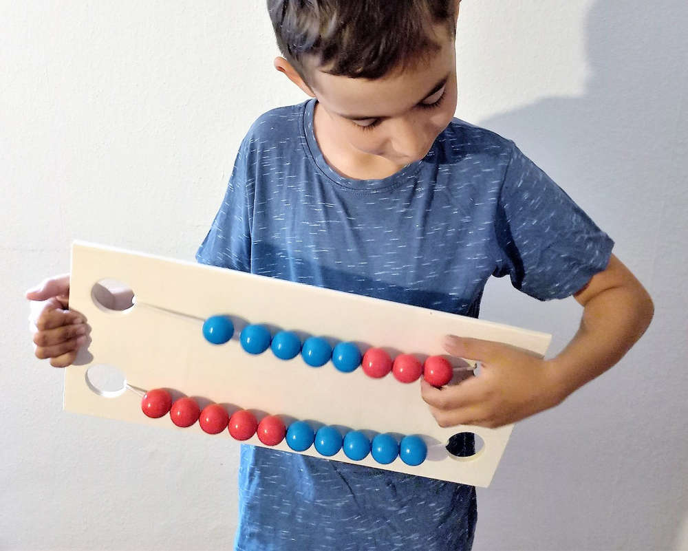 Das Mega-Rechenbrett der Zahlenhexe mit Spieleheft – Bild 2