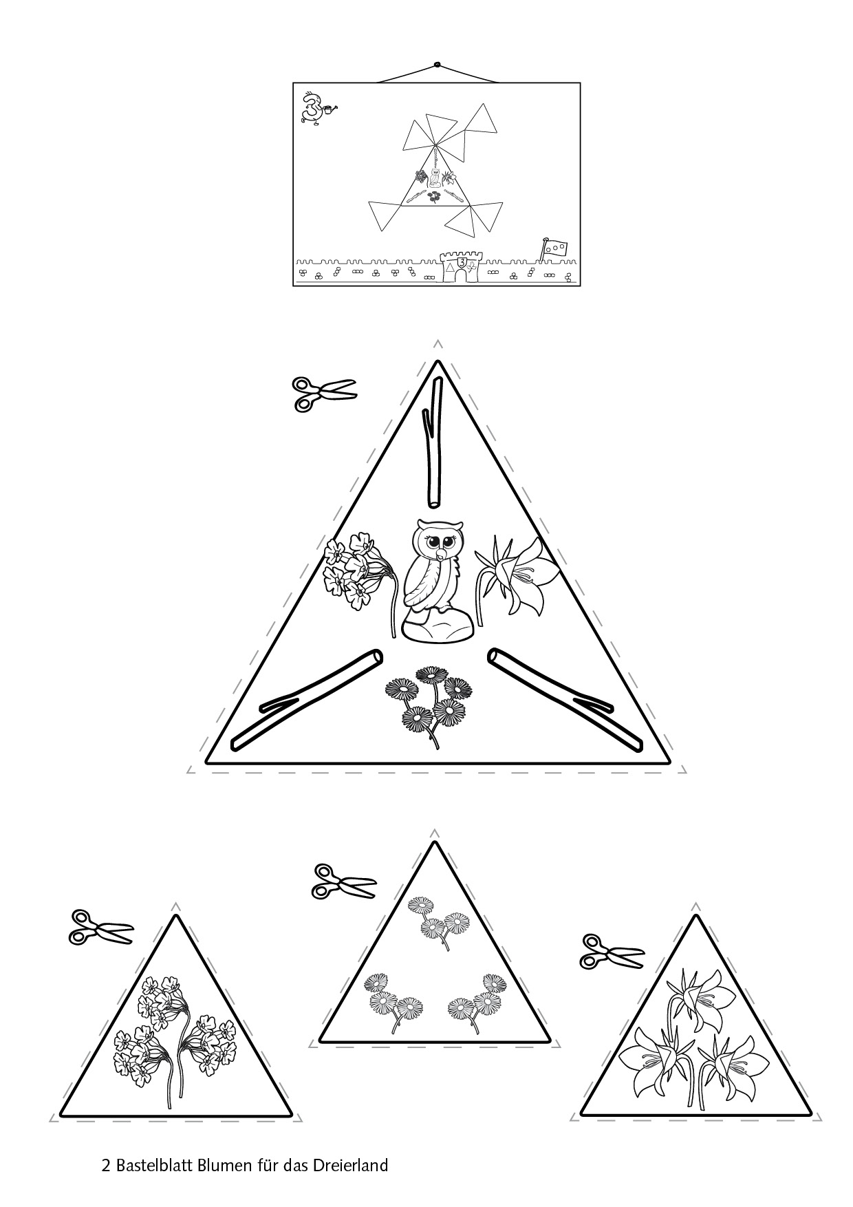 PDF: Mal- und Bastelbuch Mein Gartenbuch zum Zahlenland – Bild 3