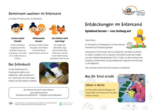 Elternbroschüre zum Entenland, 25 Stück